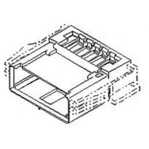 51112-0400, Проводные клеммы и зажимы 2.5 W/W PLUG HSG W/RETANR