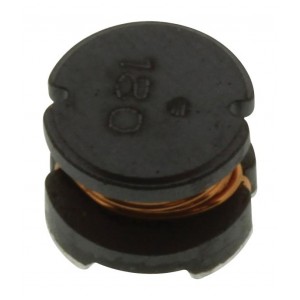 SDR0604-180YL, Катушка индуктивности SMD силовая проволочная 18мкГн ±15% 1кГц 30Q-добротность феррит 1.25A 0.15Ом автомобильного применения лента на катушке