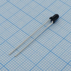 SFH 4356, Инфракрасный светодиод 3мм 850нм 90мВт/стерадиан при 100мА 1,7В непрозрачный 20°