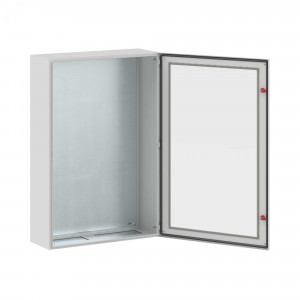 Щит с монтажной панелью ЩМП 1200x800x300мм  серия ST c прозрачной дверью R5STX1283