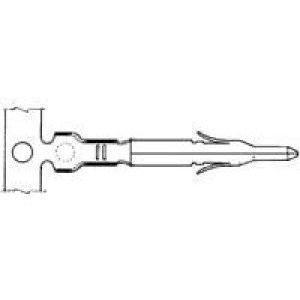 770835-1, Контакт штыревой обжимной на кабель