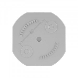 Коробка распределительная ОП 65х35мм IP44 4 каб. ввод 53500