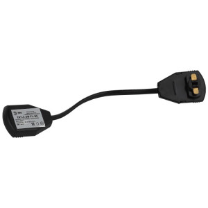 Коннектор TR7 - C 2W-FL BK для однофазного шинопровода гибкий черный Б0032174