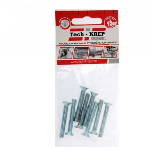 Винт DIN965 с потайной головкой М5х50 оцинк. (уп.8шт) 102997