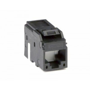 Модуль Keystone RJ45 CAT6A неэкранированный, черный (форм-фактор МС) RNK6AUBK