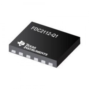 FDC2112QDNTRQ1, Датчики расстояния 2-channel, Noise-immune, AEC-Q100 qualified, 12-bit Capacitive Sensing Solution 12-WSON -40 to 125