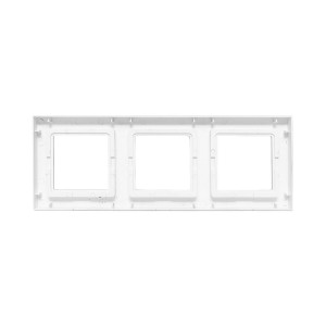 3 - местная рамка, IP44, алюминий, пластик Эпика EKF UP1-FPA-03-44