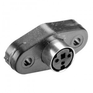MD-70SP, DIN Connectors mini-DIN, 7P jack, vertical, panel mount