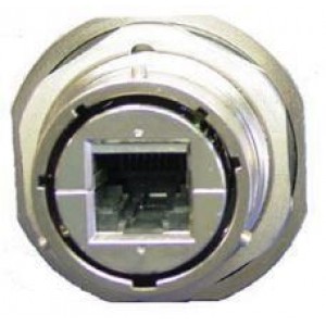 RJFTVX67SA1N, Модульные соединители / соединители Ethernet ATEX Cat6 A Code Jam Nut REC Nickel