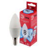 Лампа светодиодная RED LINE LED B35-8W-840-E14 R 8Вт B35 свеча 4000К нейтр. бел. E14 Б0050200