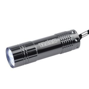 Светодиодный фонарь Трофи TM9-box12 ручной на батарейках промо-бокс 12шт алюминиевый(кр.12шт) [Б0004986]