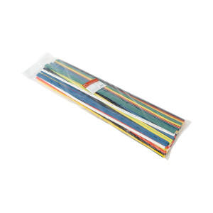 Набор трубок термоусадочных ТУТ 10/5; 12/6; 16/8; 20/10; 25/12.5; 30/15; 40/20 (7 цветов по 7шт 1м) PROxima tut-n-1-r