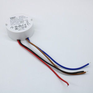 RC30W700, AC-DC, 30Вт, токовый выход, вход 198…264В AC, выход 700мА/27…42В, ККМ, в кожухе Ф57х25,5 мм, -20…+60°С