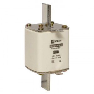 Плавкая вставка ППН-37 400/80А габарит 2 EKF
