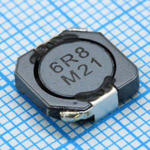 CDRH103RNP-6R8NC-B, Силовая SMD индуктивность 6.8мкГн ±30% 3.84A 0.35Ом c магнитным экраном