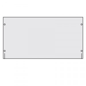Панель сплошная (заглушка) 12U для 19" IT-корпусов ДКС серии STI/CQE, RAL7035 R5PRK12
