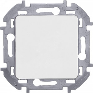 Выключатель кнопочный Inspiria 6А 250В без фиксации НО/НЗ механизм бел. Leg 673690