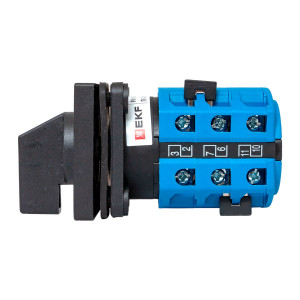 Переключатель кулачковый ПК-1-102 25А 2P -0-1-2-3- IP65 EKF