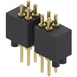 855-22-020-10-001101, Проводные клеммы и зажимы 20P 2R THRU-HOLE .350 HEIGHT CONN