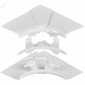 DLP Угол внутренний изменяемый для кабель-канала 150х50мм (80-100град) белый 010606