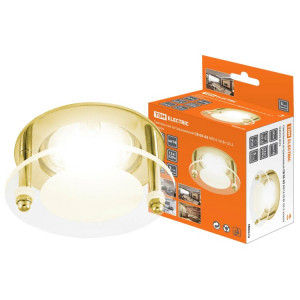 Светильник встраиваемый СВ 05-02 MR16 50Вт G5.3 золото SQ0359-0019