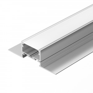 Профиль PLS-LOCK-H19-T-HIDE-2000 033693, Алюминиевый профиль для светодиодных лент и линеек, встраиваемый в гипсокартон толщиной 16 мм, под строительную отделку. Позволяет создать линию света шириной 22 мм. без видимых частей алюминия. Монтируется между двумя листами гипсокартона.