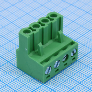 2EDGK-5.0-04P-14-1000A(H), Разъемный клеммный блок, 4 контакта. Серия 2EDGK-5.0