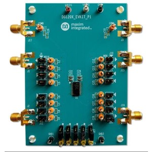 DG1209EVKIT#, Средства разработки интегральных схем (ИС) переключателей DG1209 Evaluation Kit