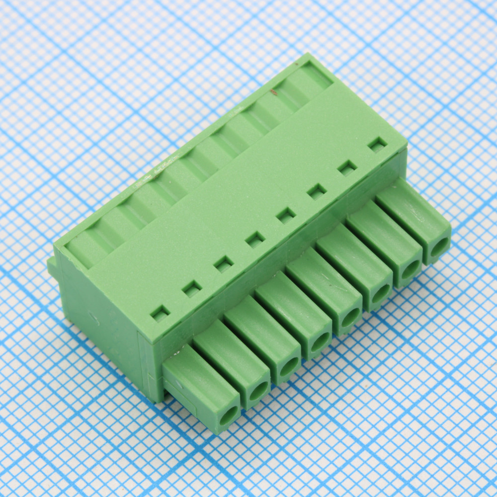 Изображение товара Клеммный блок 15EDGKD-3.5 8 контактов автоматический соединитель