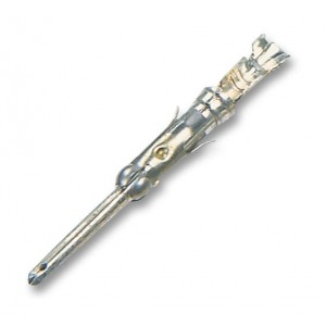 163086-1, Контакт штырь прямой монтаж на кабель пакет