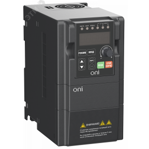 Преобразователь частоты A150 380В 3Ф 0,75кВт 3А со встроенным тормозным модулем A150-33-075HT