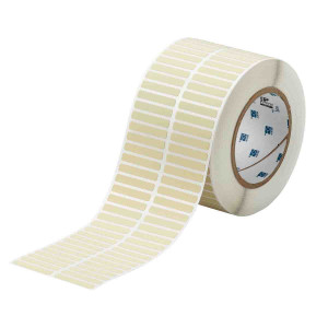 brd132460, THT-4-724-10 этикетки, материал B-724, желтовато-янтарный  полиимид, размер 38.1х6.35мм, 10 000 шт. в рул.