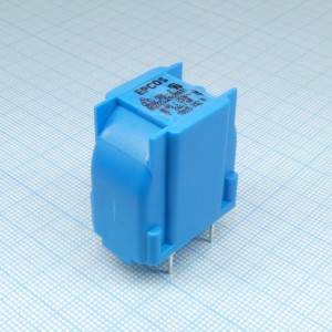 B82723J2402N001, Дроссель силовой с кольцевым ферритовым сердечником (с токовой компенс.) 2x2.7mH 4A, вертикального исполнения