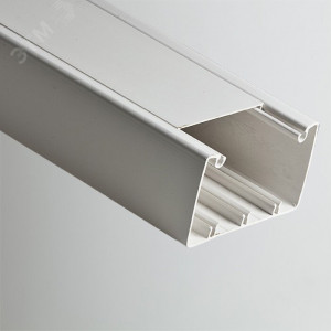 Кабель-канал 100х60 L2000 пластик бел. РКК-100х60