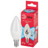 Лампочка светодиодная RED LINE LED B35-6W-840-E14 R E14 / Е14 6 Вт свеча нейтральный белый свет Б0051057