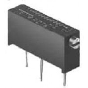 3009Y-1-102LF, Подстроечные резисторы - сквозное отверстие 1Kohms 10% 3/4inch rectangular