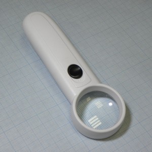 Линза х15 ручная с подсветкой, Линза х15 ручная с подсветкой