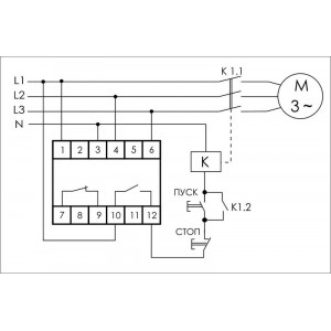 Реле контроля фаз CZF-312 EA04.001.007