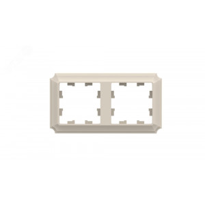 Рамка 2-пост. AtlasDesign Antique универс. беж. SE ATN100202