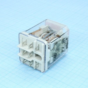 RUC-2053-26-W024-L, Реле промежуточное катушка 24В 345Ом контакты 3 группы нормально разомкнутые 3-NO