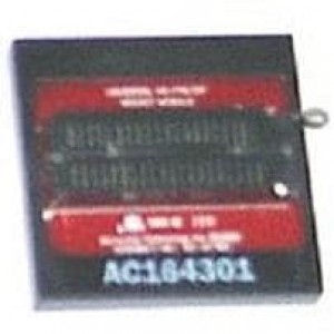AC164301, Панели и адаптеры 18L/28L/40L Sckt Mod for MPLAB PM3