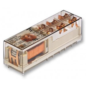 8-1415537-0, Реле силовое катушка 24В 720Ом 8A 4 контакта на замыкание/2 контакта на размыкание (55x16.5x16.5)мм монтаж в отверстие