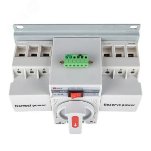 Устройство АВР МCB 32А (C) 3Р 400В PROxima ats-mcb-32c-3p-pro