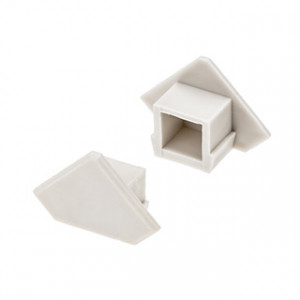 Заглушка для PDS45-T глухая (KT) 016182, Заглушка пластиковая глухая для профиля PDS45-T.