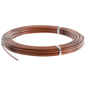 Пруток 8мм (50м) медь ZPR10-50-008-050