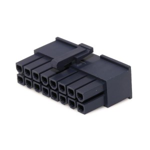 46992-1610, Проводные клеммы и зажимы MiniFitJr Rcpt DR V2 GW 16Ckt