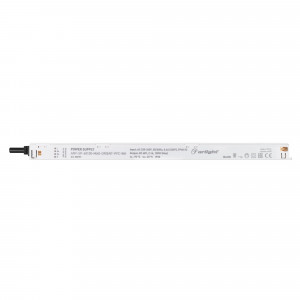 Блок питания ARV-SP-48100-MAG-ORIENT-PFC-WH (48V, 2.1A, 100W) 036701, Источник напряжения с гальванической развязкой для для магнитной системы. Входное напряжение 220-240 VAC. Выходные параметры: 48 В, 2.1 А, 100 Вт. Встроенный PFC >0,92. Сверхтонкий пластиковый корпус IP20. Рабочая температура -25…+40C?. Габаритные размеры