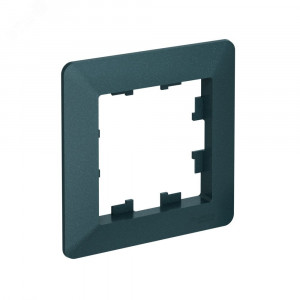 ATLASDESIGN AIR 1-постовая РАМКА, ИЗУМРУД/дымчатый черный ATN220801