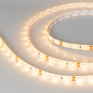 Лента герметичная RTW-SE-A60-8mm 12V Warm3000 (7.2 W/m, IP65, 2835, 5m) 020519(2), Светодиодная лента RTW-SE-A60, герметичная IP65 (SE-силиконовый верхний слой). Светодиоды 2835, 60 шт/м (300 шт на 5 м), белая плата, ширина 8 мм, скотч 3M. Цвет ТЁПЛЫЙ 3000 K, цветопередача CRI>85, угол 120°. Питание 12V, мощность 7.2 Вт/м (36 Вт на 5 м)