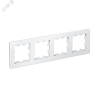 Рамка 4-м AtlasDesign универс. бел. SE ATN000104